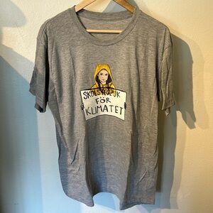 Skolstrejk for klimatet political tee